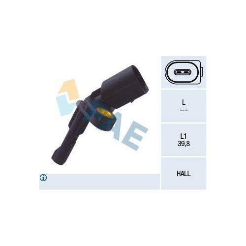 Sensor raddrehzahl fae - 1x,